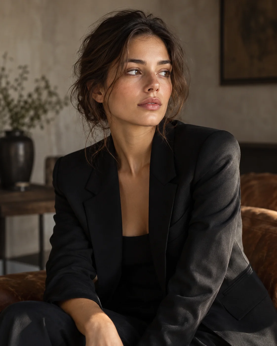 Illustrative portrait scene used to demonstrate the Gemini watermark comparison slider
